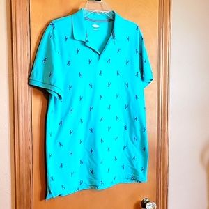 Old Navy Men's polo with lobster detail